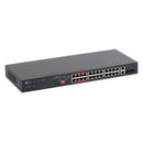 TP-LINK TL-SL1226P Non-Manageable Gigabit PoE+ Switch with 24 ports at 10/100 Mbps + 2 ports