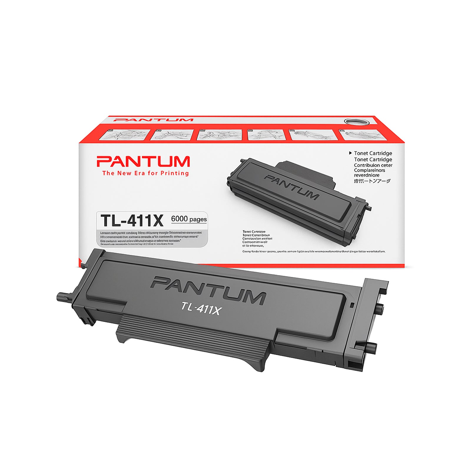 PANTUM TL-411X Toner Negro para Impresora Rendimiento 6K páginas