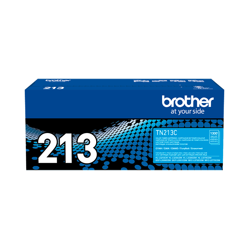 BROTHER TN213C Toner Color Cyan con Rendimiento de 1300 Paginas