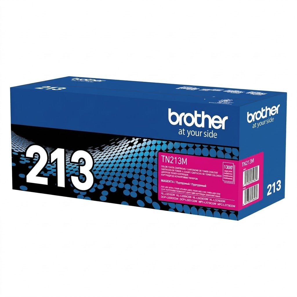 BROTHER TN213M Toner Color Magenta con Rendimiento de 1300 Paginas