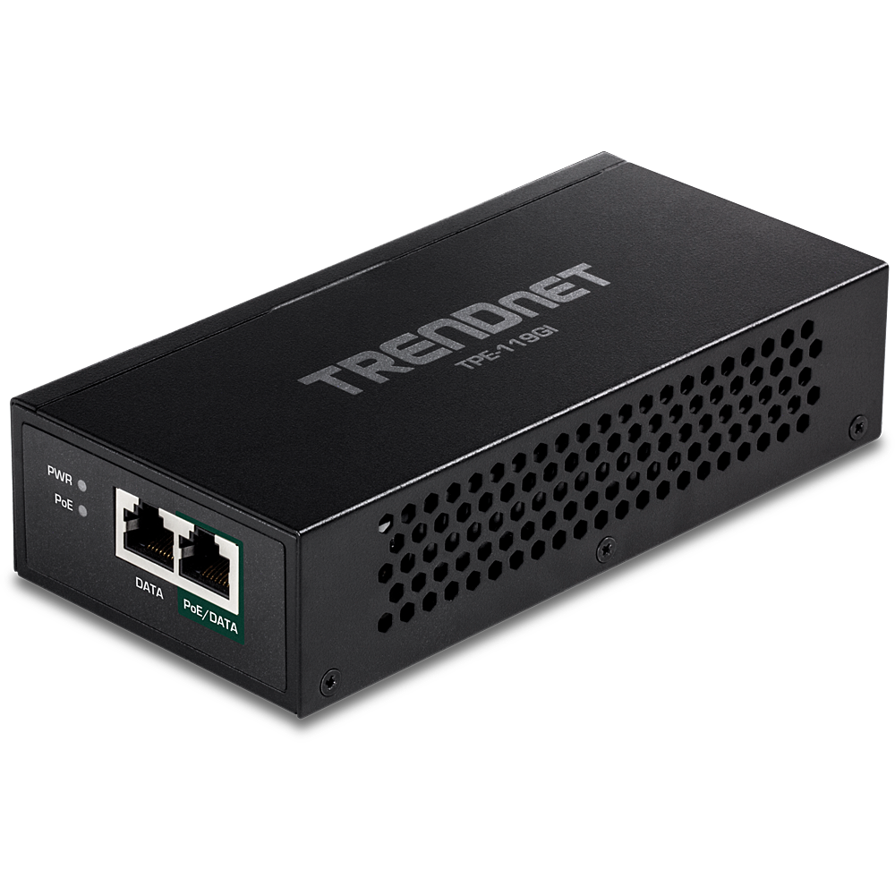 TRENDNET TPE-119GI Inyector TRENDnet Gigabit PoE++ hasta 95W
