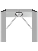 ZKTECO TS2000 Plus Molinete Torniquete Tipo Puente con brazo abatible, sin panel