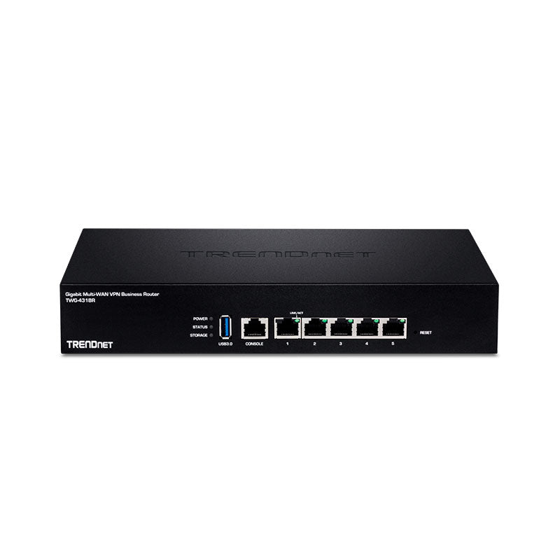 TRENDNET TWG-431BR Router empresarial Gigabit multi-WAN VPN