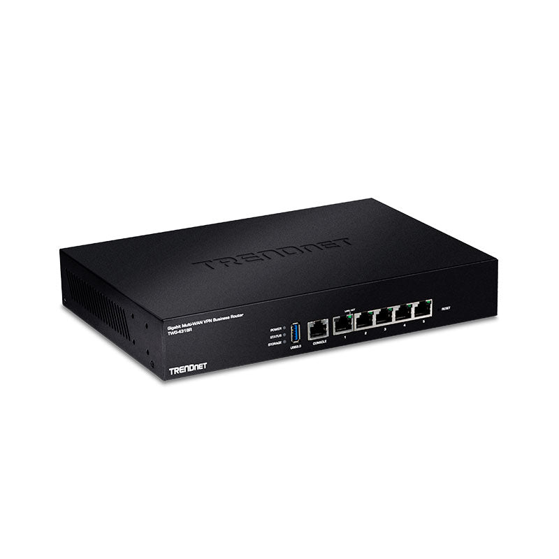 TRENDNET TWG-431BR Router empresarial Gigabit multi-WAN VPN