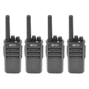 TXPRO TX500 PACK 4 Radio portátil profesional VHF 16 canales 5W