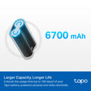 TP-LINK Tapo A100 Paquete de Baterías 6700 mAh 3V