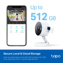 TP-LINK TAPO C120 Cámara de seguridad WIFI 4MP Focos duales