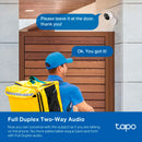 TP-LINK TAPO C120 Cámara de seguridad WIFI 4MP Focos duales