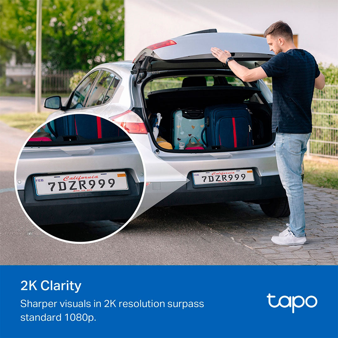 TP-LINK Tapo C410 Cámara de Seguridad, WIFI 3MP 2K Smart