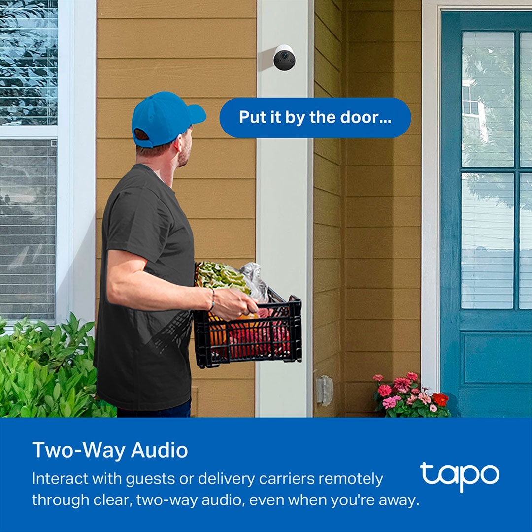 TP-LINK Tapo C410 Cámara de Seguridad, WIFI 3MP 2K Smart