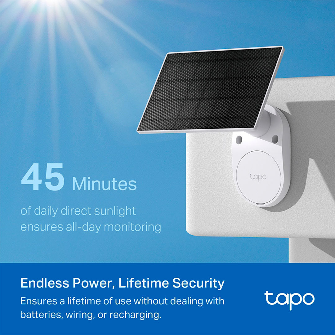 TP-LINK Tapo C410 KIT Cámara de Seguridad 3MP y Panel Solar
