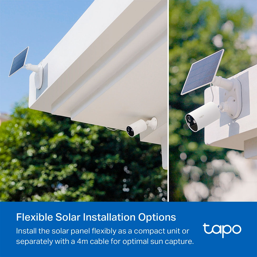 TP-LINK Tapo C410 KIT Cámara de Seguridad 3MP y Panel Solar