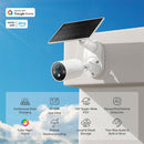 TP-LINK Tapo C425 KIT Cámara de Seguridad WiFi 4MP con Panel Solar y Batería