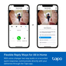 TP-LINK TAPO D225 Timbre con Cámara de video 4MP 180° PT