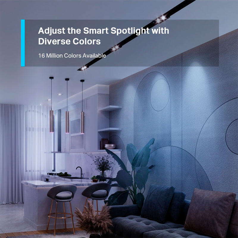TP-LINK Tapo L630 4-Pack Foco dicroica Inteligente WiFi RGB GU10