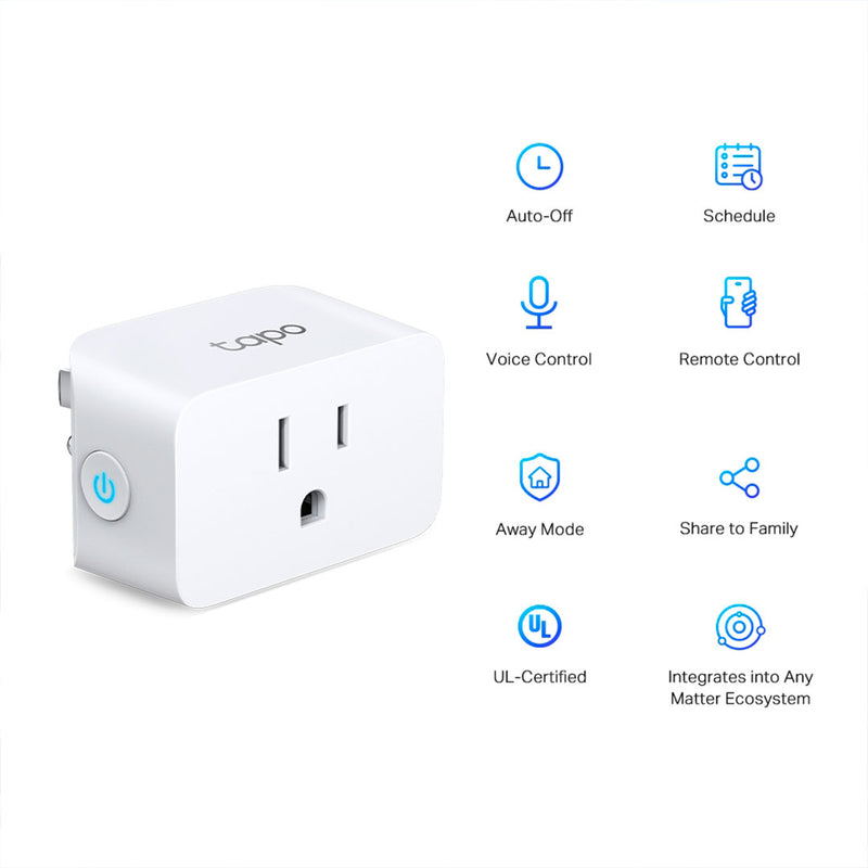 TP-LINK Tapo P125M Mini Enchufe Inteligente WiFi Alexa