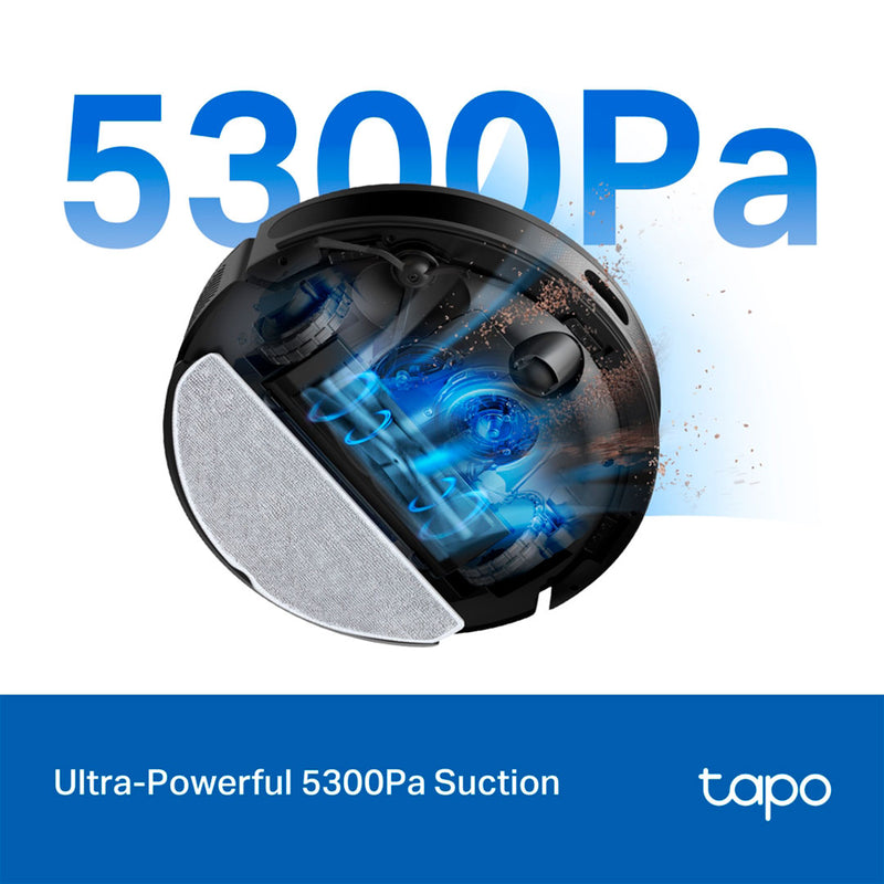 TP-LINK TAPO RV20 Max Robot Aspirador 5300Pa Succión Alexa