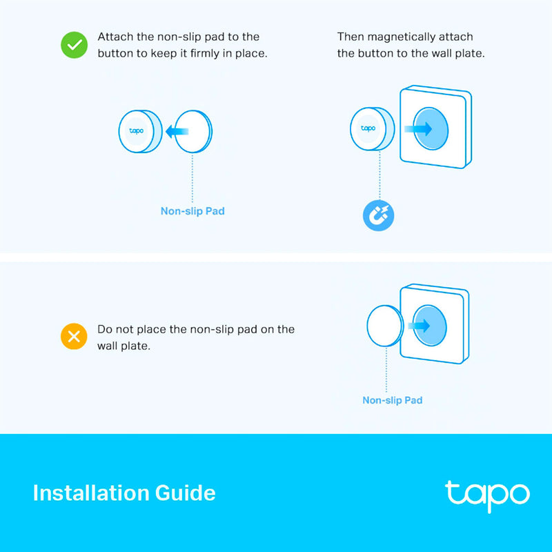 TP-LINK Tapo S200D Interruptor de Atenuación Remoto Smart
