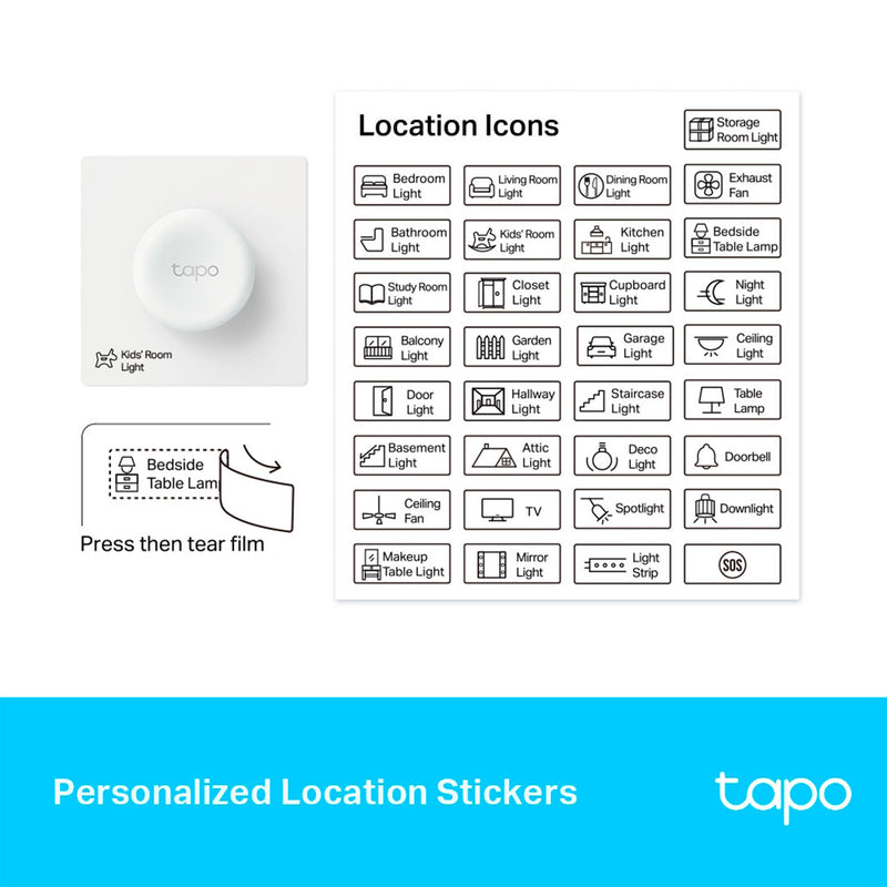 TP-LINK Tapo S200D Interruptor de Atenuación Remoto Smart