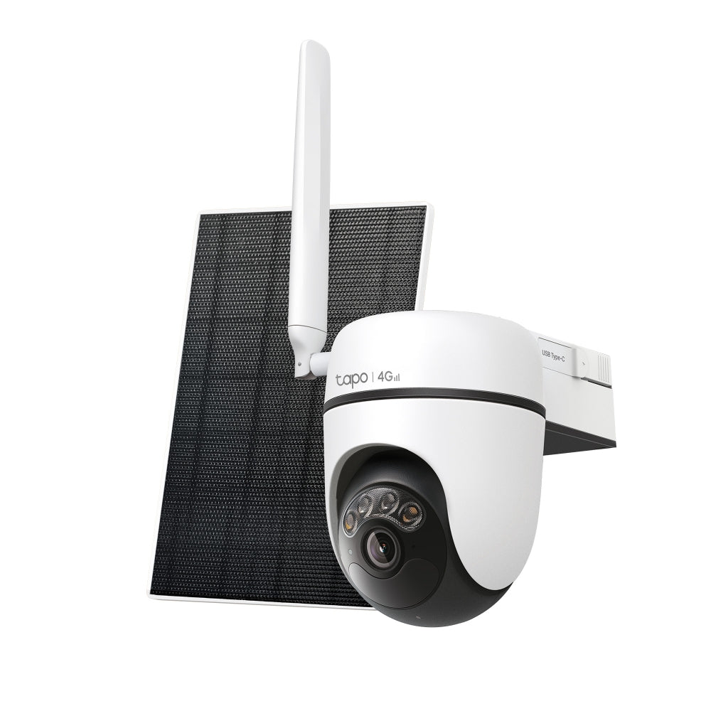 TP-LINK TAPO C615G KIT Cámara de Seguridad 360º 4G LTE + Panel solar Tapo A201