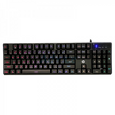 HP K300 Teclado gamer mecánico con retroiluminado, 105 botones y USB
