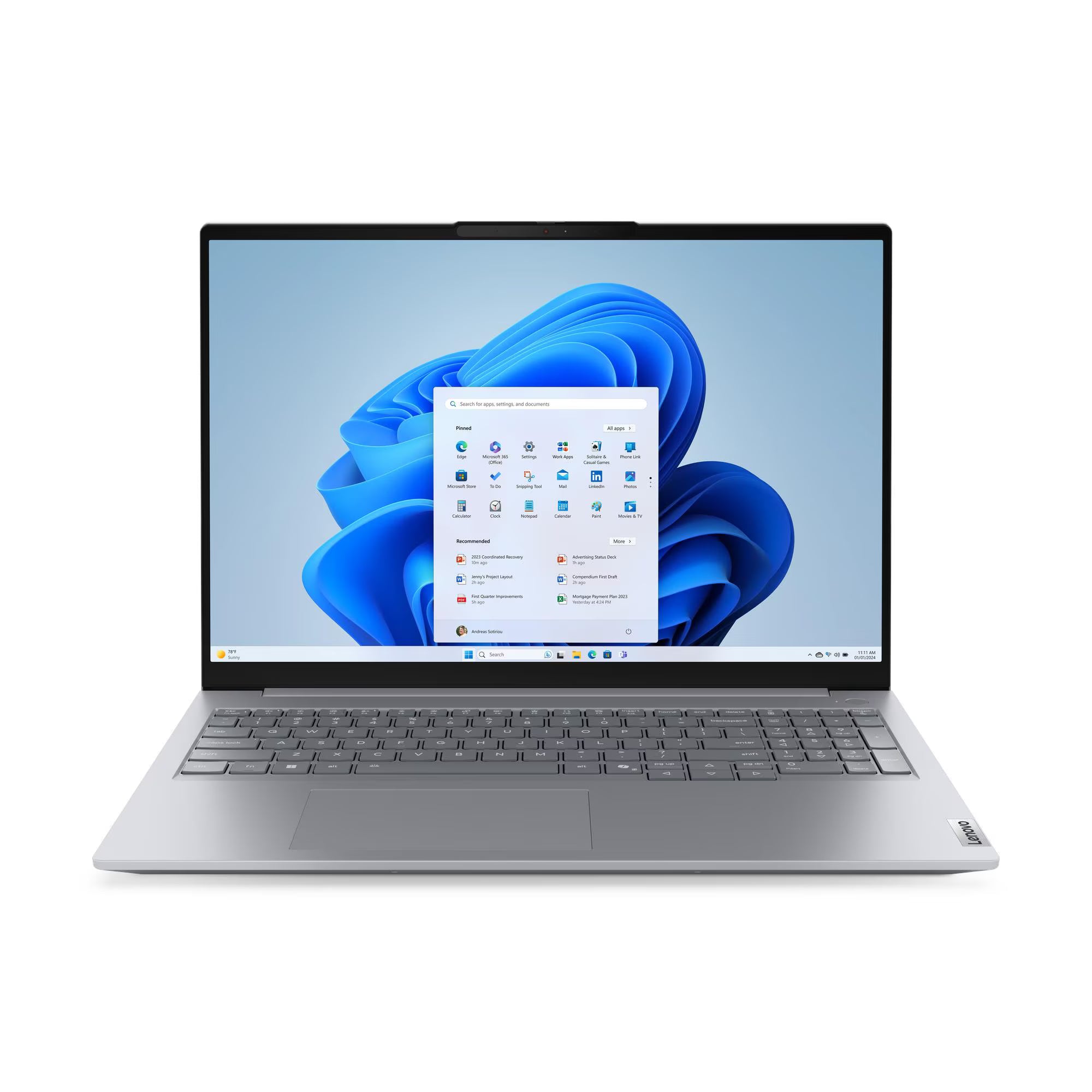 LENOVO 21US004MLD ThinkBook 16 Gen 9 Laptop 16" WUXGA IPS Intel Core 5-210H 4.8GHz 16GB DDR5 512GB SSD