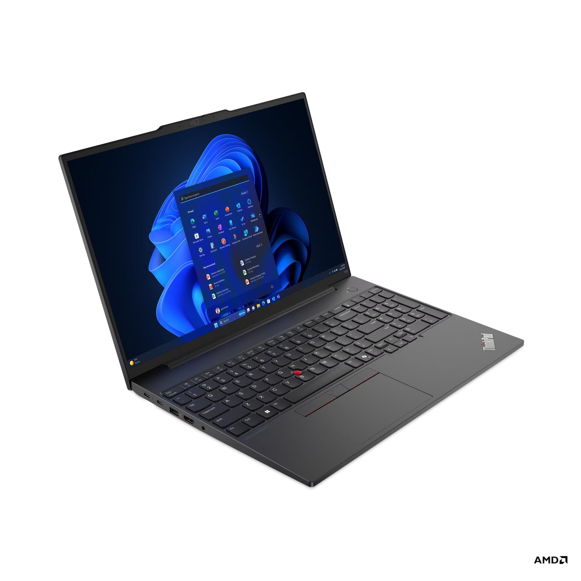 LENOVO 21M6000CLM ThinkPad E16 Gen 2 Laptop 16" WUXGA IPS AMD Ryzen 5-7535HS 4.55GHz 16GB DDR5 512GB SSD Windows 11 Pro