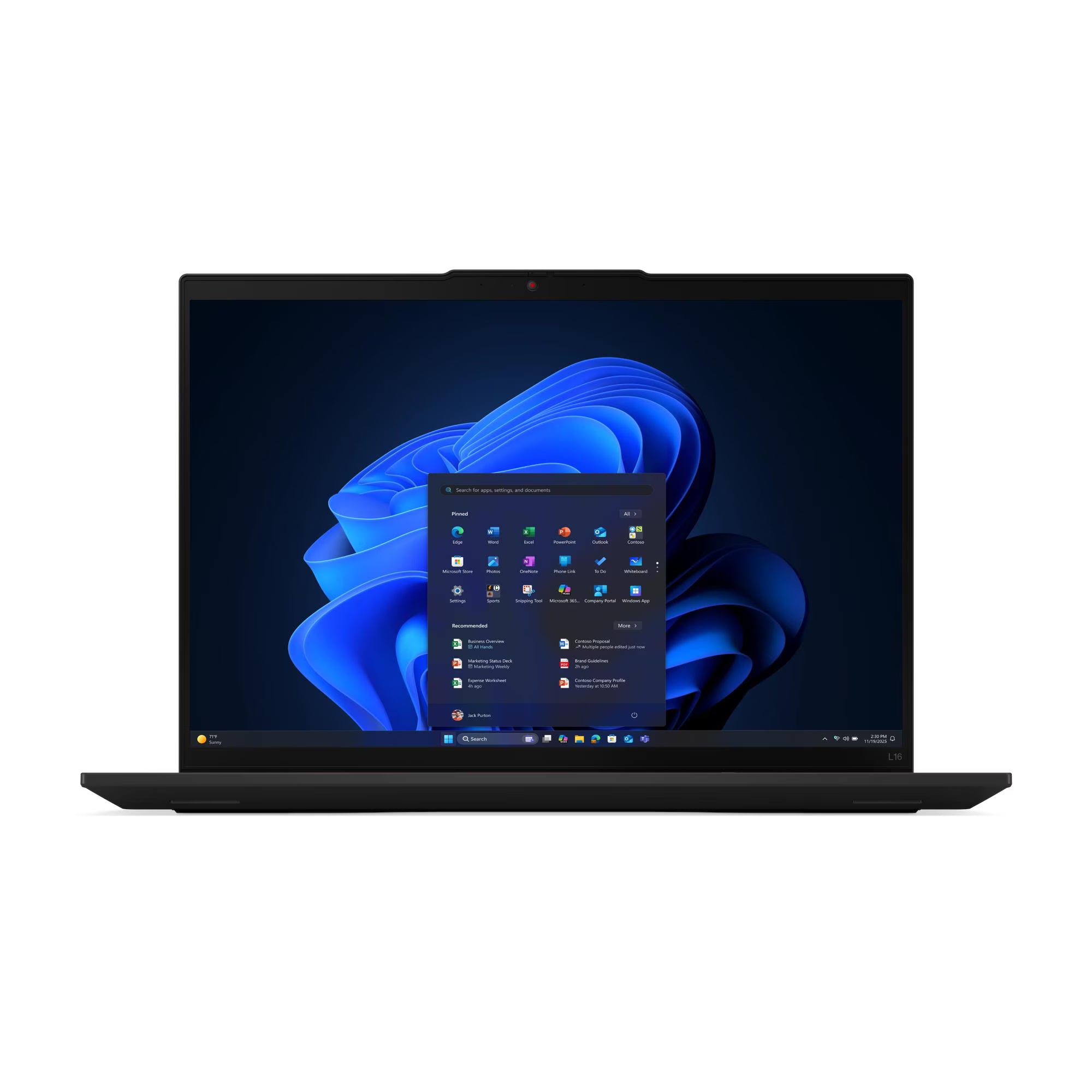 LENOVO 21SB000KLM Laptop 16" WUXGA IPS Intel Core Ultra 5-225U 16GB DDR5 1TBB SSD