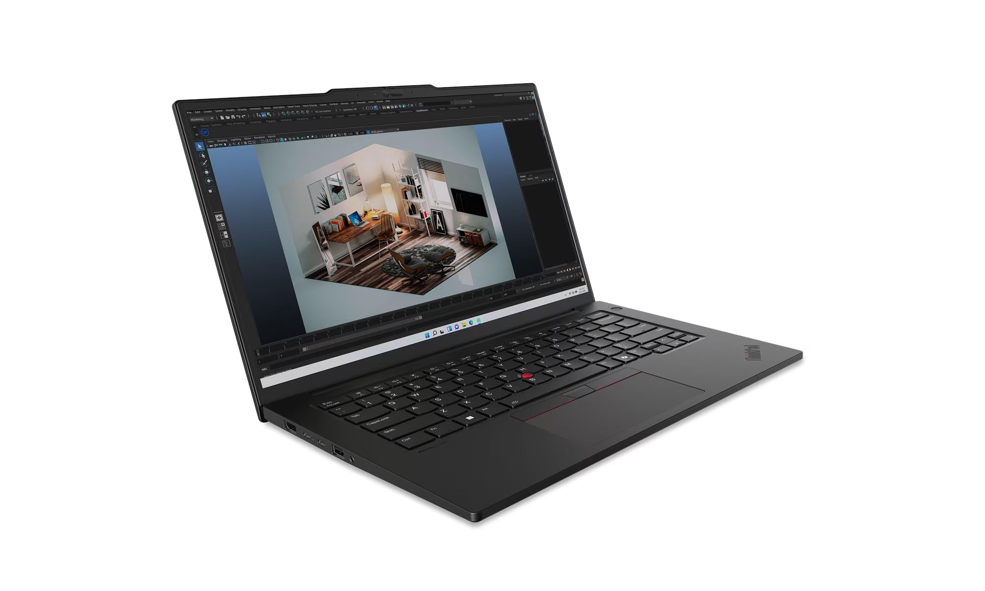 LENOVO ThinkPad P14s Gen 5 Laptop 14.5" WUXGA IPS Intel Core Ultra 7 155H 32GB DDR5 1TB SSD Windows 11 Pro 21G3000DLM