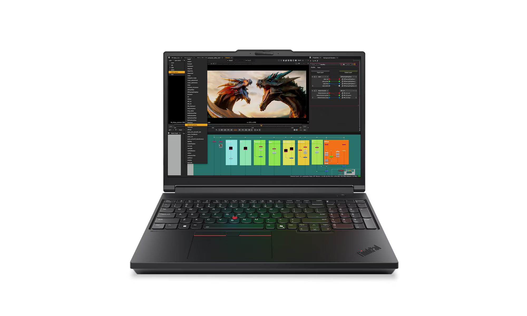 LENOVO ThinkPad P16 Gen 3 Laptop 16" WUXGA IPS Intel Core Ultra 9 275HX 5.4GHz 1TB SSD Windows 11 Pro 21RR0008LM