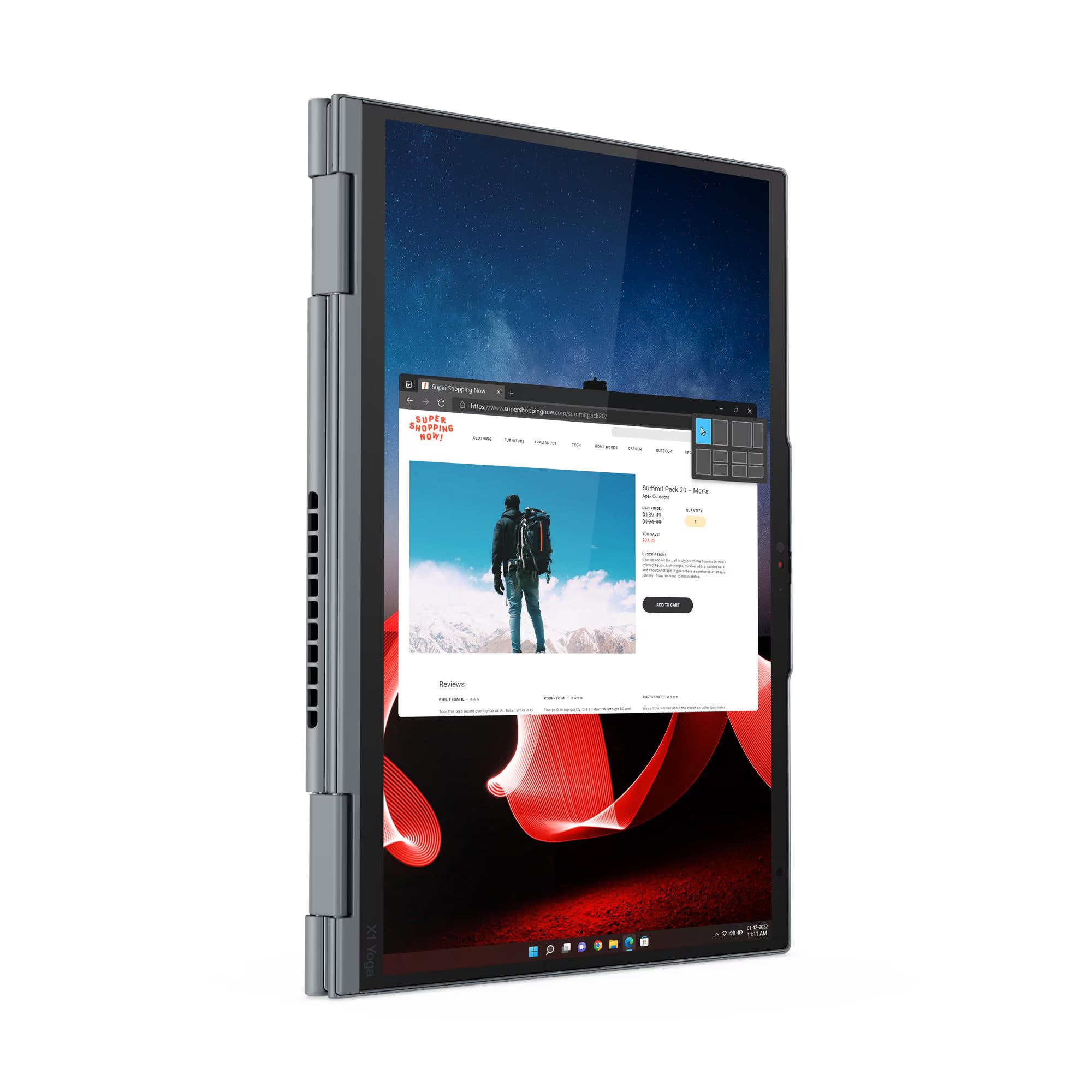 LENOVO 21HR0016LM ThinkPad X1 Yoga Gen 8 Laptop 14" WUXGA IPS Intel Core i7-1355U 5GHz 32GB DDR5 1TB SSD Windows 11 Pro