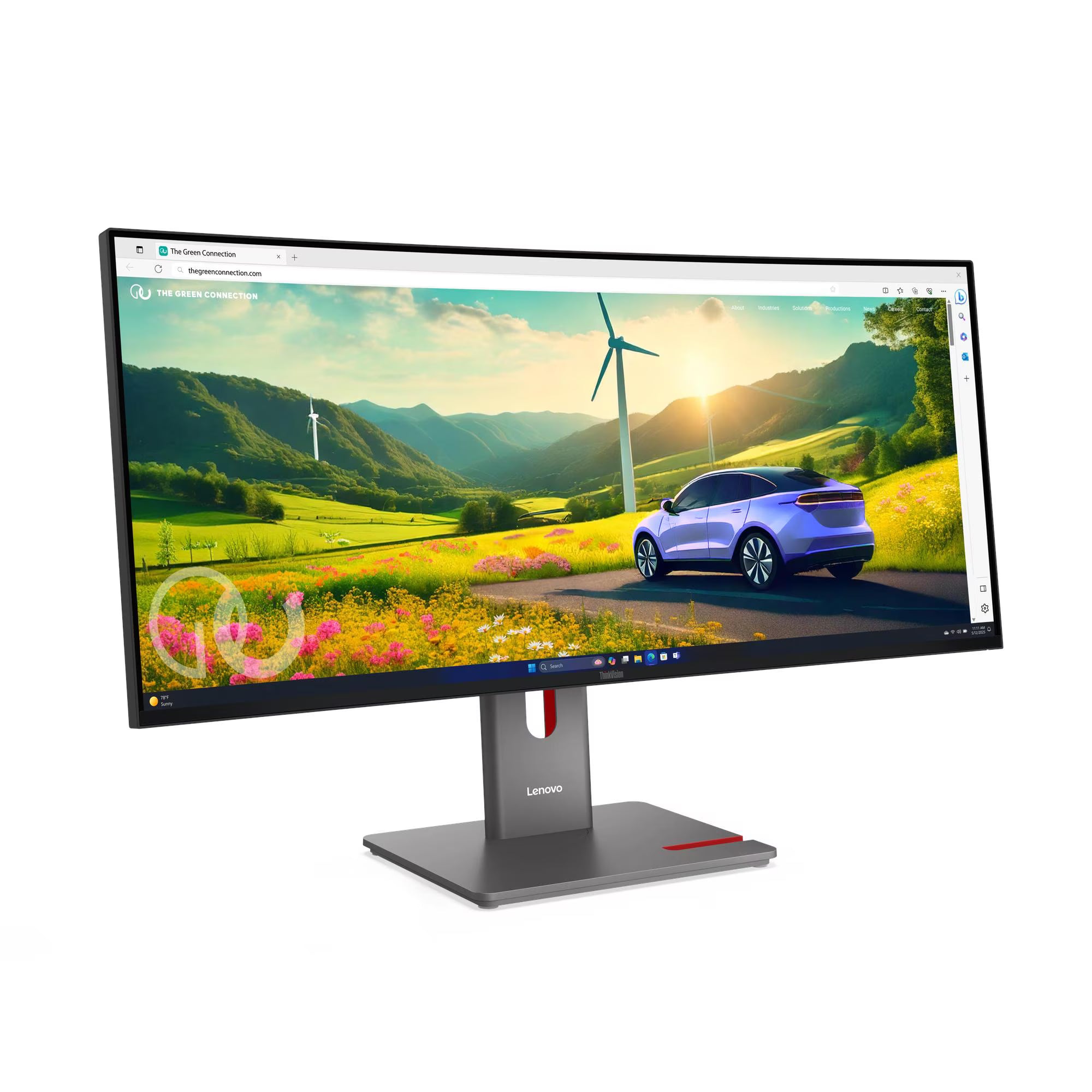 LENOVO 64ADGAR1LA ThinkVision P34WD-40 Monitor 34" IPS WQHD WLED