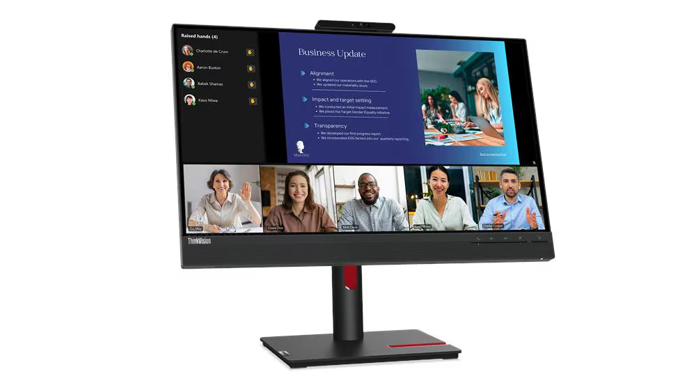 LENOVO ThinkVision T24V-30 Monitor 23.8" FHD IPS 1920x1080 WLED 93 DPI 63D8MAR3LA