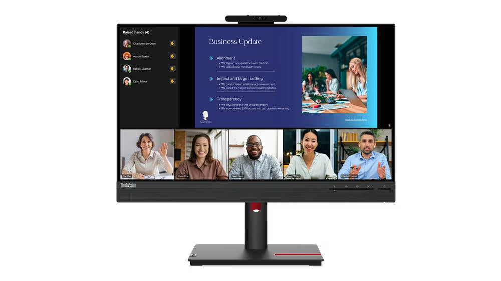 LENOVO 63D8MAR3LA THINKVISION T24V Monitor 23.8" FHD IPS WLED