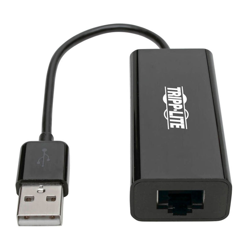 TRIPP-LITE U236-000-R Adaptador de Red, USB 2.0, Ehernet, NIC, 10/100Mbps, RJ45