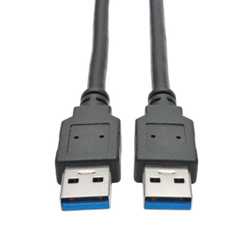 TRIPP-LITE U324-003-BK CABLE, USB, 3.0, A/AM/H, 91CM, Cable, de Extensión, SuperSpeed, USB-A a USB-A, M/H, Negro, 91 cm
