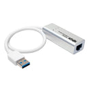 TRIPP-LITE U336-000-GB-AL  Adaptador de Aluminio, Red, U336-000-GB-AL, USB 3.0 A RJ45, SuperSpeed, a Gigabit, Ethernet 