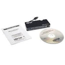 TRIPP-LITE U342-SHG-001 Mini Docking, VGA, Serie, Estación, de conexión, USB, 3.x(5 Gbps), con HDMI, Vídeo, VGA, GbE 