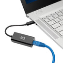 TRIPP-LITE U436-06N-GB Adaptador de Red, U436-06N-GB, USB-C, a Gigabit,Compatibilidad, Thunderbolt 3