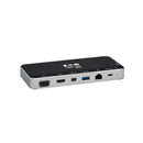 TRIPP-LITE U442-DOCK16-B DOCK, USB, PANTALLA TRIPLE, 4K, Estación de acoplamiento, USB-C,  HDMI, DP, mDP, VGA, RJ-45, USB-A, USB-C, USB-C, PD, Data 