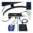 TRIPP-LITE U442-DOCK16-B DOCK, USB, PANTALLA TRIPLE, 4K, Estación de acoplamiento, USB-C,  HDMI, DP, mDP, VGA, RJ-45, USB-A, USB-C, USB-C, PD, Data 