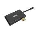 TRIPP-LITE U442-DOCK3-B Estación de carga, USB-C, 4K HDMI, VGA, USB 3.x (5Gbps), Hub USB-A, RJ-45, Negro 