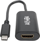 TRIPP-LITE U444-06N-HD4K6B Adaptador, USB-Ca-HDMI, (M/H), 4K, 60Hz, HDCP, 2.2, Color, negro 