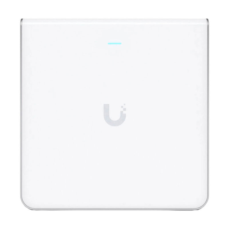 UBIQUITI U6-ENTERPRISE-IW Punto de acceso WiFi 6E para pared con 10 transmisiones espaciales, compatibilidad con 6 GHz, 4 puertos integrado