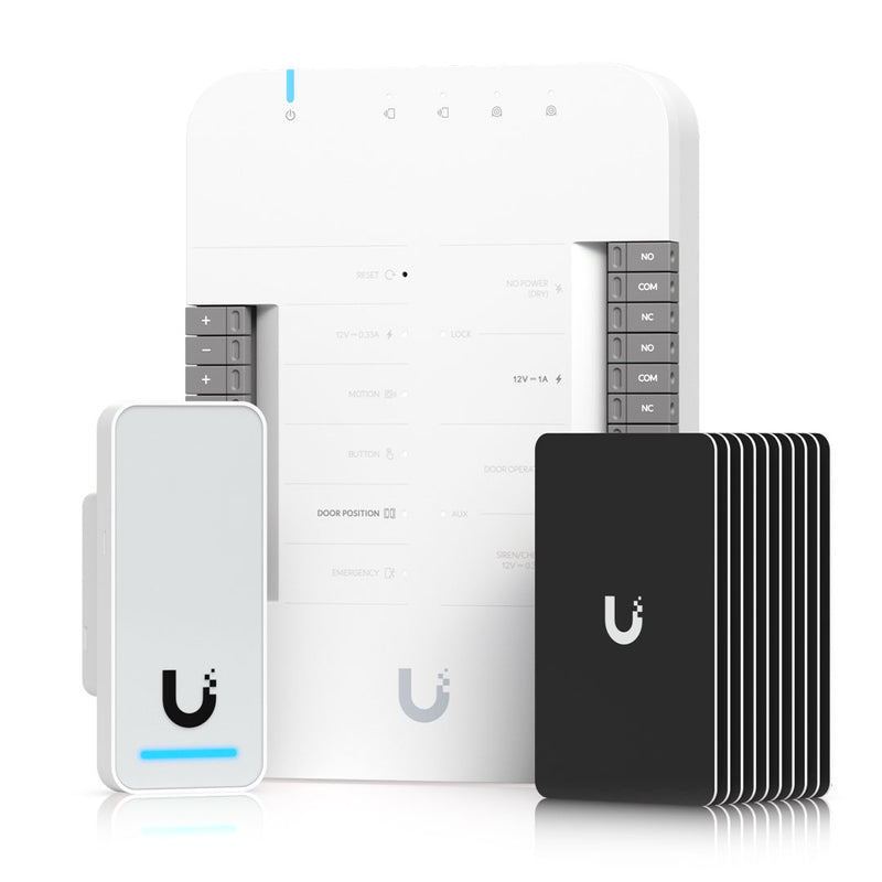 UBIQUITI UA-G2-SK Kit de acceso G2 para puertas mecánicas 1 incluye UA-Hub 1 UA-G2 10 Tarjeta UA