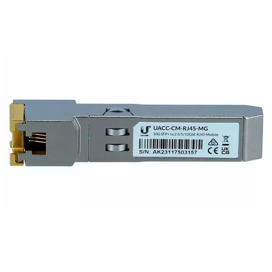 UBIQUITI UACC-CM-RJ45-MG Transceiver SFP+ 10GB a RJ45 Cobre