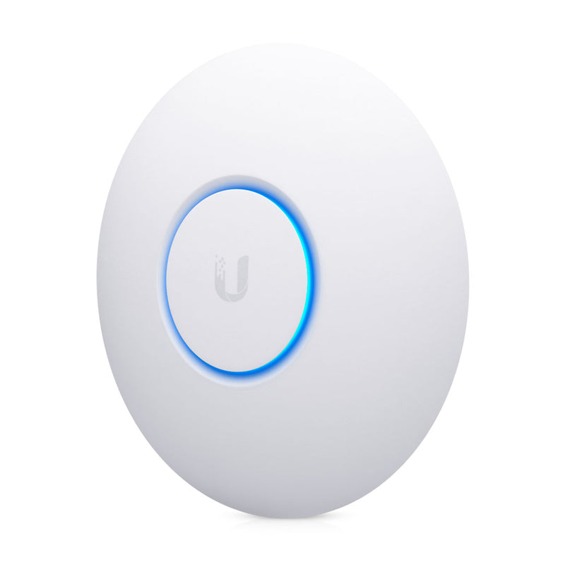 UBIQUITI UAP-nanoHD Punto de acceso Unifi 802.11ac wave 2, MU-MIMO 4x4 con antena beamforming, hasta 1.7 Gbps, para interior PoE 802.3AF, soporta 200 clientes, incluye PoE