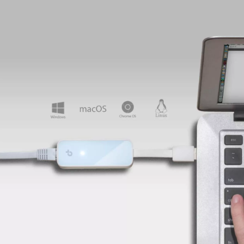 TP-LINK UE200 Adaptador de Red USB 2.0 a Ethernet 100Mbps
