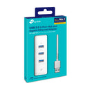TP-LINK UE330 2-in-1 USB Adapter with 3-Port USB 3.0 Hub and 1 Gigabit Network Port