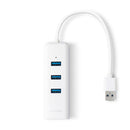 TP-LINK UE330 2-in-1 USB Adapter with 3-Port USB 3.0 Hub and 1 Gigabit Network Port